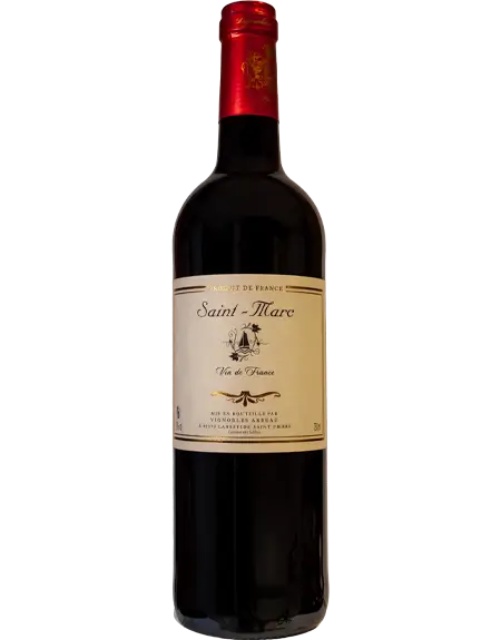 Saint-Marc Rouge Garrafa do vinho Saint-Marc Vin de France Rouge.